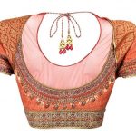 Blouse Back Neck Designs for Net Sarees (With images) | Blouse .