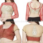 70+ Ultimate Latest Net Blouse Designs For Sarees (With images .