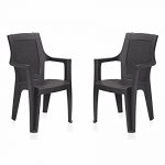 Nilkamal Plastic Premium Chair(Black, Set of 2): Amazon.in .