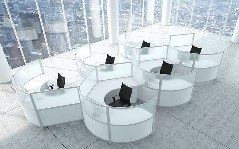 Modular Office Furniture - Modern Workstations, Cool Cubicles, Sit .