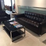 Custom office sofa - Latest Designs Modern Leather Office Sofa Set .