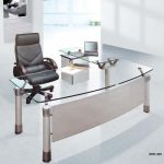 modernglassdesk (With images) | Office furniture desi