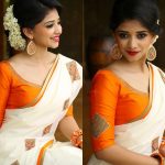 Find Pretty Orange Blouse Designs For Sarees Here • Keep Me Styli