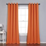 Amazon.com: MYSKY HOME Blackout Curtain for Bedroom, Grommet Room .