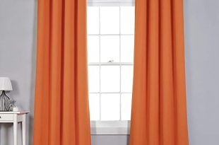 Amazon.com: MYSKY HOME Blackout Curtain for Bedroom, Grommet Room .