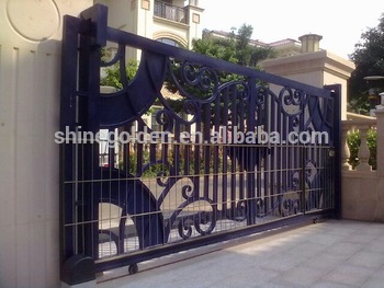 Most Popular Outdoor Gate Designs Of Wrought Iron Gg-8278 - Buy .