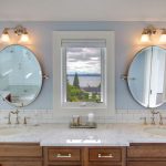 Bathroom "oval Mirrors" + Sconces Design, Pictures, Remodel, Decor .