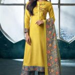 Wholesale Catalogue Of Ethnic Embroidered Palazzo Salwar Suits .