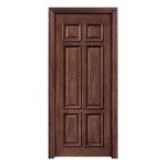 Modern Bedroom Panel Door Design Single Leaf Wooden Door - Buy .