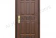 American Ash Wood Entry Door Hpd426 - Solid Wood Doors - Al Habib .
