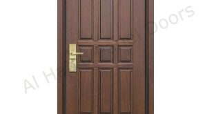 American Ash Wood Entry Door Hpd426 - Solid Wood Doors - Al Habib .