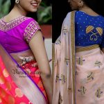25+ Epic Party Wear Saree Blouse Designs • Keep Me Styli