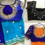 Top 100 Patch Work Blouse Designs with Front and Back Neck Patter