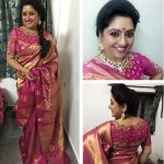 Sana Pink Silk Saree | Saree, Blouse design models, Saree blouse .