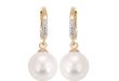 93383 Top Design Fake Fashionable Hanging Pearl Earrings Designs .