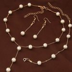 2017 New Imitation Pearl Jewelry Necklace Sets Multilayer .