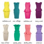 Types of Peplum Dresses (With images) | Fashion, Peplum dress .