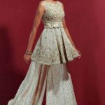 Pakistani Peplum Dresses For Wedding Brides In 2020 (With images .