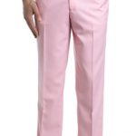 Men's Pink Dress Pants | Concitor Clothing Trouse