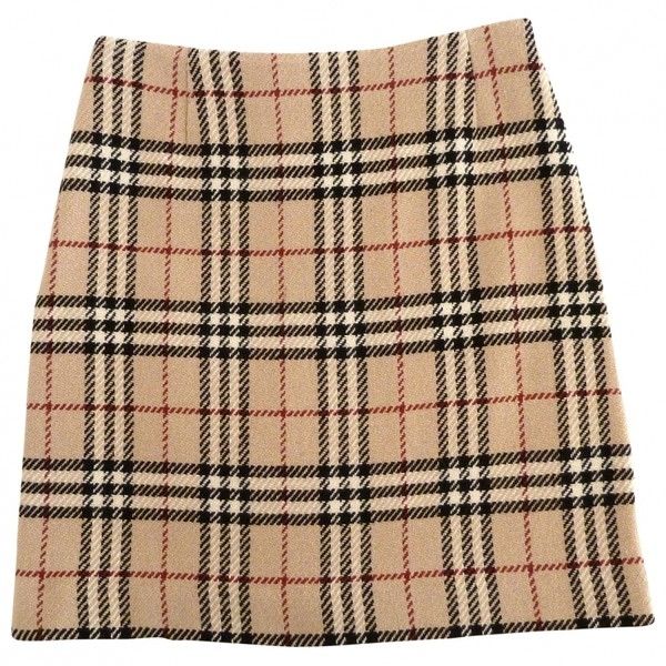 TARTAN SKIRT BURBERRY ($76) ❤ liked on Polyvore featuring skirts .