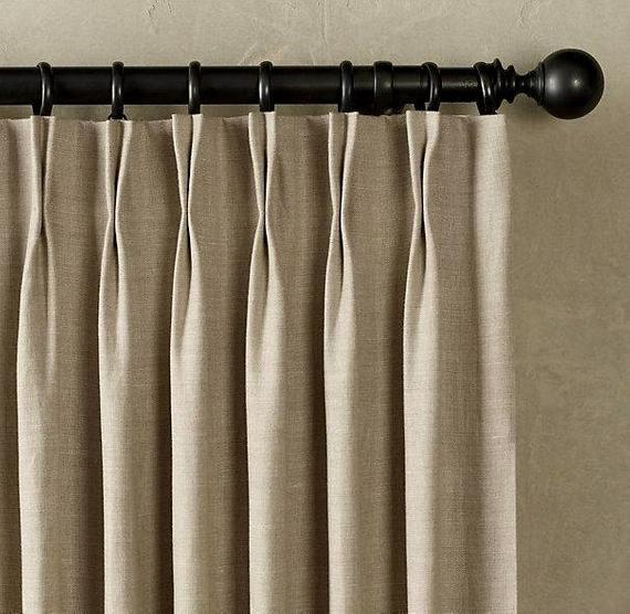 Pleated window curtains Pinch pleated drapes Pleated | Et