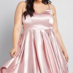 Blush or Light Pink Plus Size Dresses - Soft Pink Plus Size .
