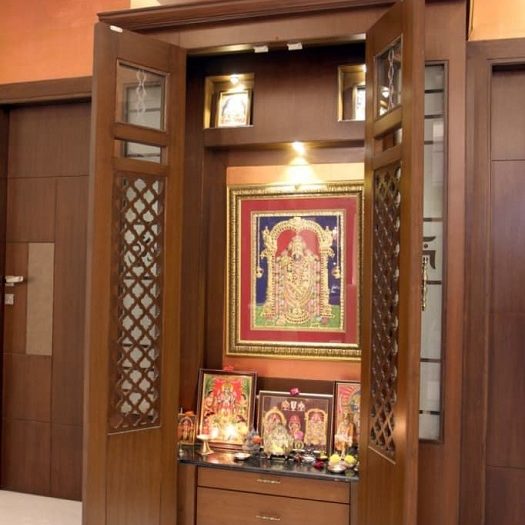 Elevating Your Pooja Space with Pooja Shelf Designs – sanideas.com