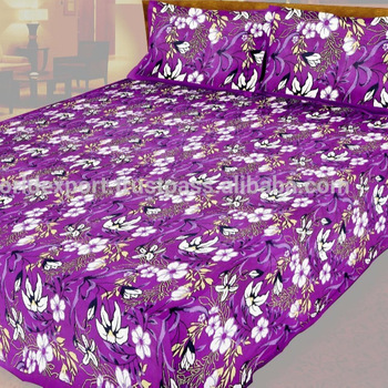 Colorful Printed Bedding Sets & Bed Sheets & Bed Covers 100%cotton .