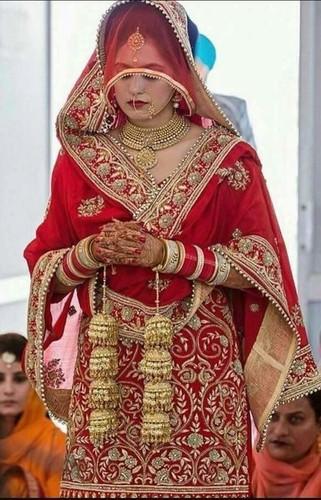 Georgette And Chiffon Bridal Wear And Party Wear Punjabi Salwar .