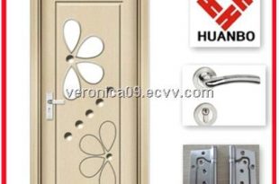 Modern design interior MDF wooden PVC doors from China .