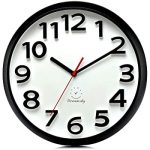 Amazon.com: DreamSky 13 Inches Large Wall Clock, Non-Ticking .