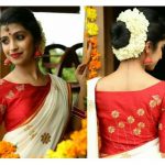 Blouse designs | Kerala saree blouse designs, Pattu saree blouse .