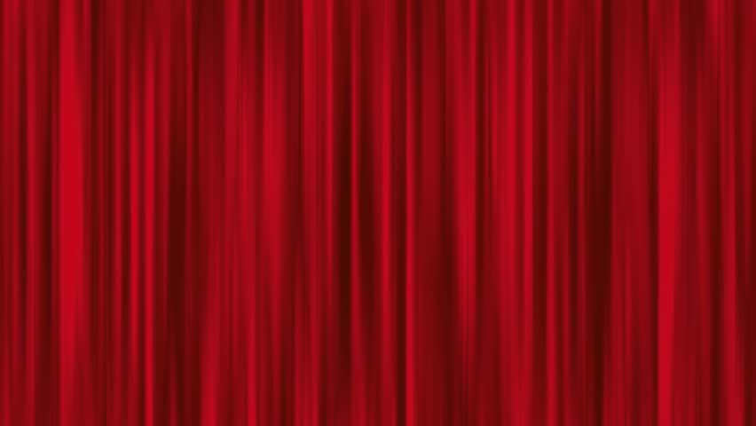 Red Curtain Stage, Red Curtain Stock Footage Video (100% Royalty .