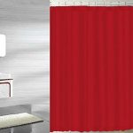 Red Fabric Shower Curtains: Amazon.c