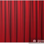 Red curtains Poster • Pixers® - We live to chan