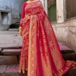 Red Saree - Shop Latest Collection Of Indian Red Sarees Worldwi