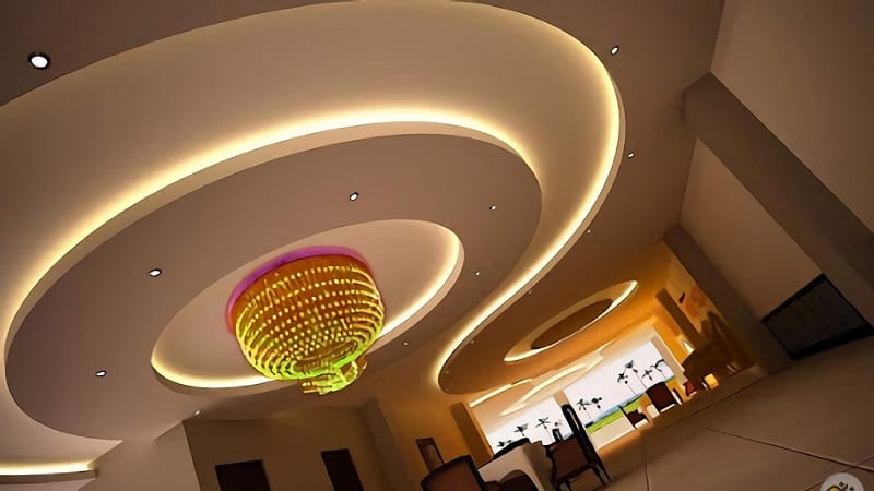 10 Simple & Modern Round Ceiling Designs With Pictur