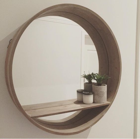 Top 20 Homewares At Kmart Round Mirror With Shelf RRP $29.00 (With .
