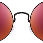 Black Premium Round Sunglasses #1574