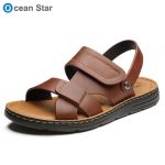 New Style Men's Dual-Use Breathable Beach Shoes Cool Slippers .