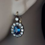 Vintage Sapphire Earrings | Vintage sapphire earrings, Beautiful .