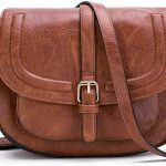 Crossbody Bags for Women, Small Saddle Purse and Satchel Handbags .