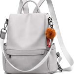 Amazon.com: Women Backpack Purse PU Leather Anti-theft Casual .