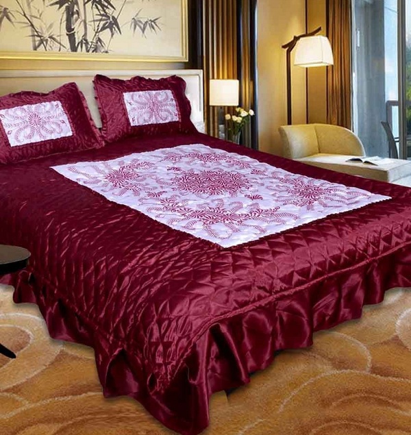 10 Latest & Best Satin Bed Sheet Designs With Pictures | Styles At .