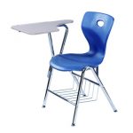 Plastic Blue School Chairs with Tablet Arm /Armrest, View school .