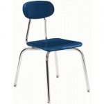 Hard Plastic Stackable School Chair 13.75"H, Classroom Chai