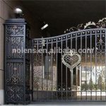 Modern Metal Wrought Iron Gates/best Price High Protected Security .