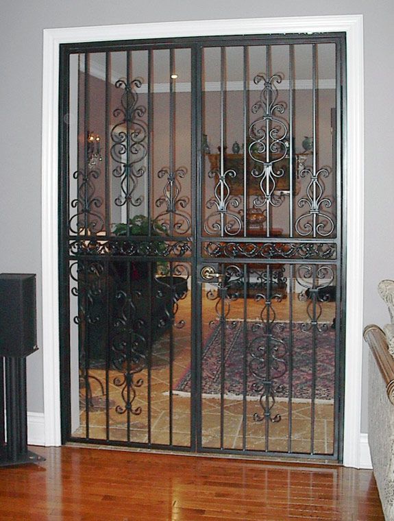 security screen doors for double entry | Internal Security Gate .