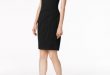 Calvin Klein Sunburst Sheath Dress, Regular & Petite Sizes .
