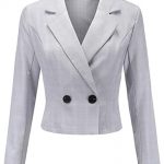 Amazon.com: AK Beauty Women's Short Blazer Jacket Notch Lapel .